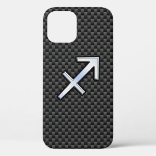 Sagittarius Zodiac Sign Carbon Fiber Style Case-Mate iPhone Hülle