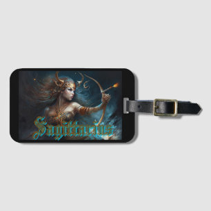 Sagittarius Zodiac Sign Gepäckanhänger