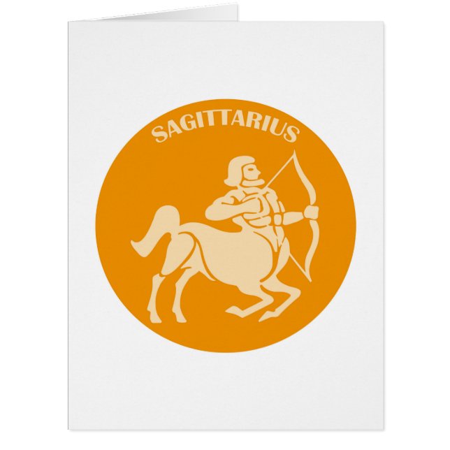 Sagittarius, Zodiac Sign, Horoscope, Astrology (Vorderseite)