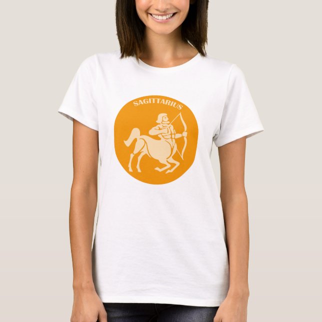 Sagittarius, Zodiac Sign, Horoscope, Astrology T-Shirt (Vorderseite)