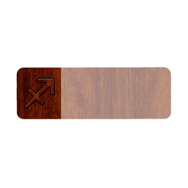 Sagittarius Zodiac Sign in Mahogany Style (Vorne)