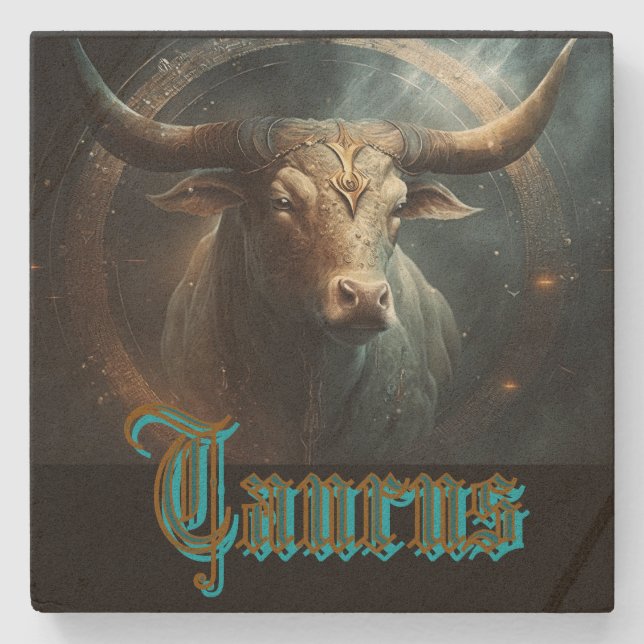 Sagittarius Zodiac Sign Steinuntersetzer (Vorderseite)