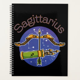 Sagittarius Zodiac Signature Calendar Planner Planer