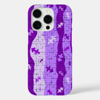 Sagittarius Zodiac Streifen iPhone 16 Pro Hülle