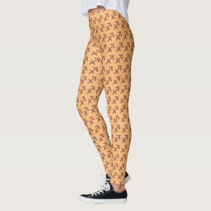 Sagittarius Zodiac Symbol Element von K Yoncich Leggings