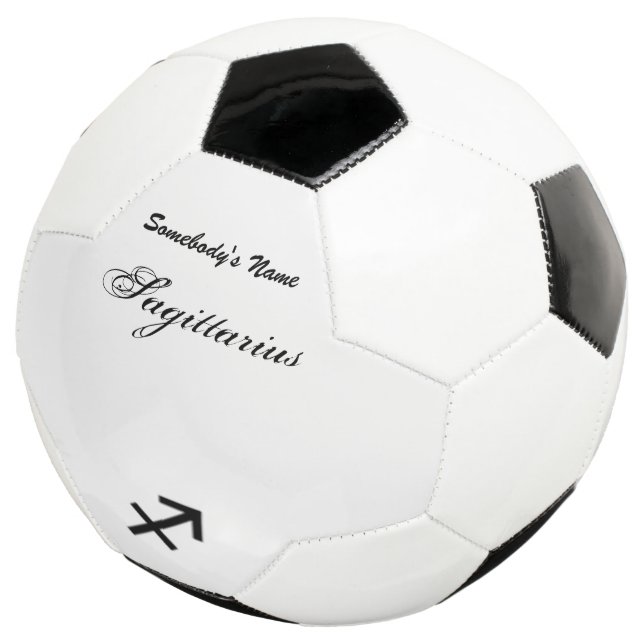 Sagittarius Zodiac Symbol Standard von K Yoncich Fußball (Dreiviertel)