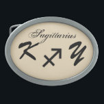 Sagittarius Zodiac Symbol Standard von K Yoncich Ovale Gürtelschnalle<br><div class="desc">Sagittarius Zodiac Symbol Standard Gürtelschnalle. Bilder Copyright (C) Kenneth Kenji Yoncich. Alle Rechte vorbehalten.</div>