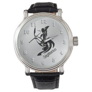 Sagittarius Zodiac Symbol und Zeichen Armbanduhr