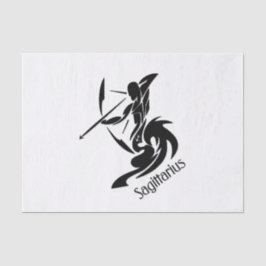 Sagittarius Zodiac Symbol und Zeichen Seidenpapier