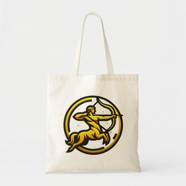 Sagittarius zodiac Tote Bag Tragetasche (Vorne)