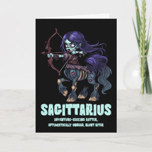 Sagittarius Zombie Karte