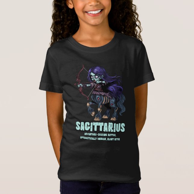 Sagittarius Zombie T-Shirt (Vorderseite)