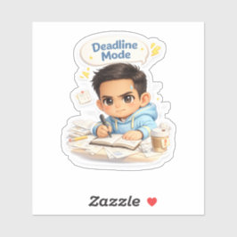 Sago - Cute Deadline Mode Sticker
