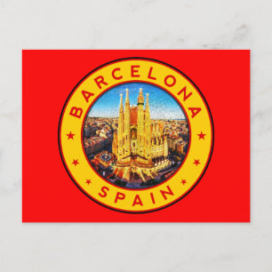 Sagrada Familia Barcelona Postkarte