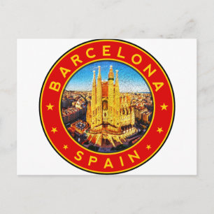 Sagrada Familia Barcelona Postkarte