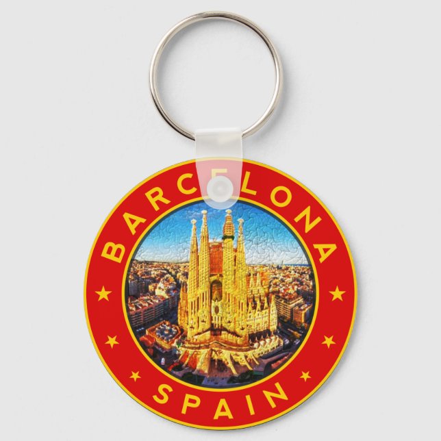 Sagrada Familia Barcelona Schlüsselanhänger (Vorderseite)