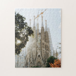Sagrada Familia Barcelona Spanien Basilika Sehensw