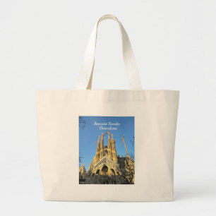 Sagrada Familia, Barcelona, Spanien Jumbo Stoffbeutel