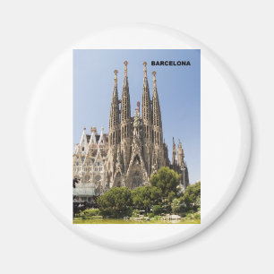 Sagrada Familia Barcelona Spanien Magnet