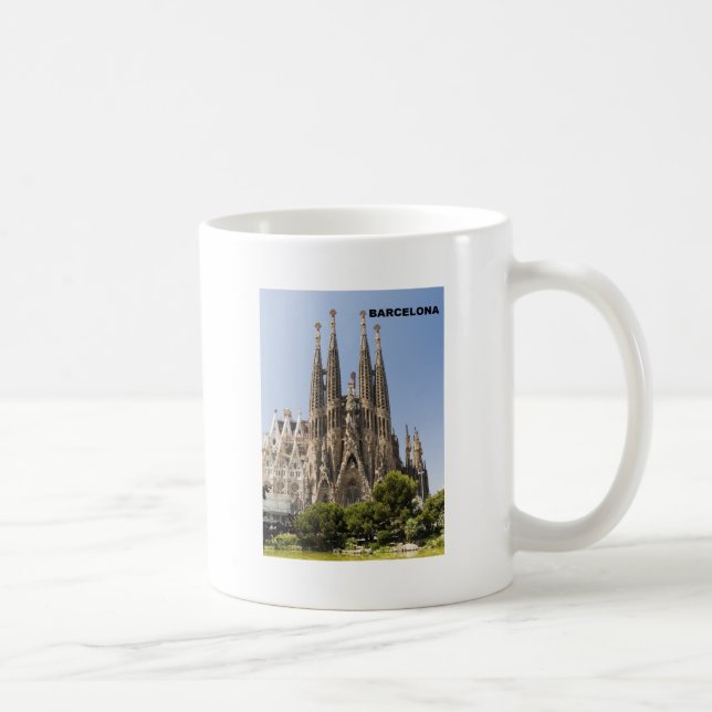 SAGRADA FAMILIA BARCELONA SPANIEN (St.K) Kaffeetasse (Rechts)