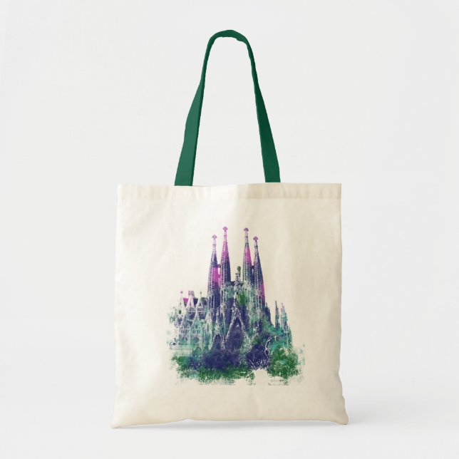 Sagrada Familia Barcelona Tragetasche (Vorne)