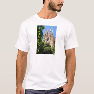 Sagrada Familia in Barcelona, Spanien T-Shirt