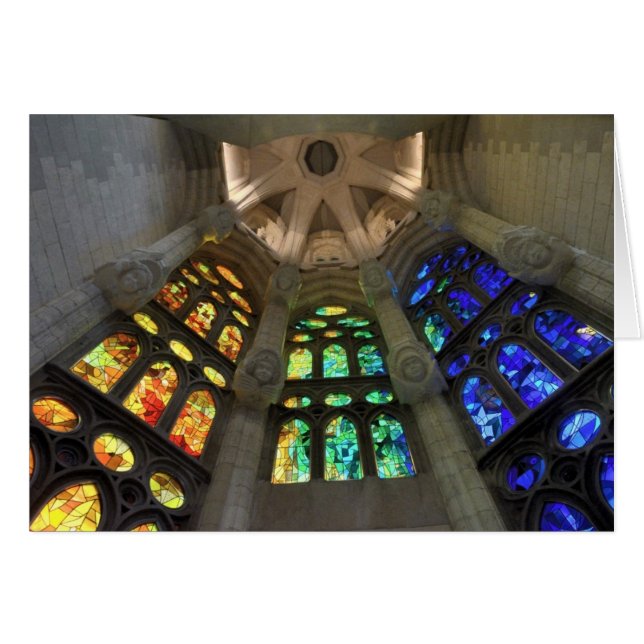 Sagrada Familia. Innenseite (Vorderseite (Horizontal))