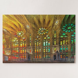 Sagrada Familia. Innenseite. Ansicht 19.