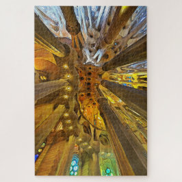 Sagrada Familia. Innenseite. Ansicht 26.