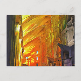 Sagrada Familia. Innenseite. Ansicht 2. Postkarte