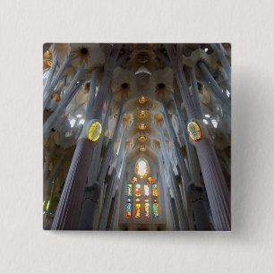 Sagrada Familia.Innenseite Button