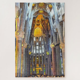Sagrada Familia. Inneres. Ansicht 15.