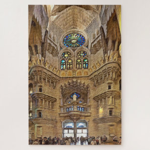 Sagrada Familia. Inneres. Ansicht 32.