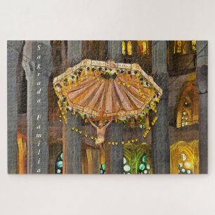Sagrada Familia. Inneres. Ansicht 4.