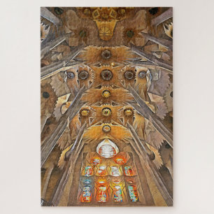 Sagrada Familia. Inneres. Ansicht 7.