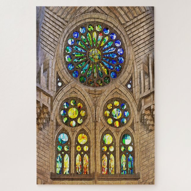 Sagrada Familia. Interior. View 12 (Vertikal)
