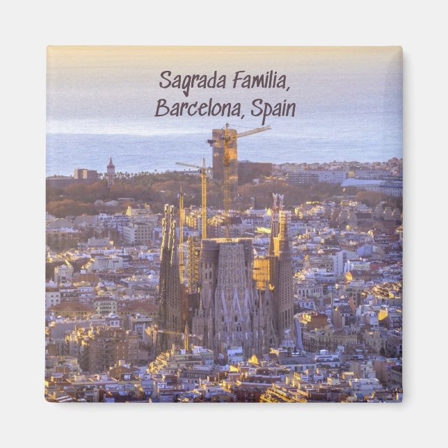 Sagrada Familia Katholische Kirche, Barcelona, Spa Magnet (Vorne)
