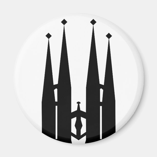 Sagrada Familia Magnet (Vorne)