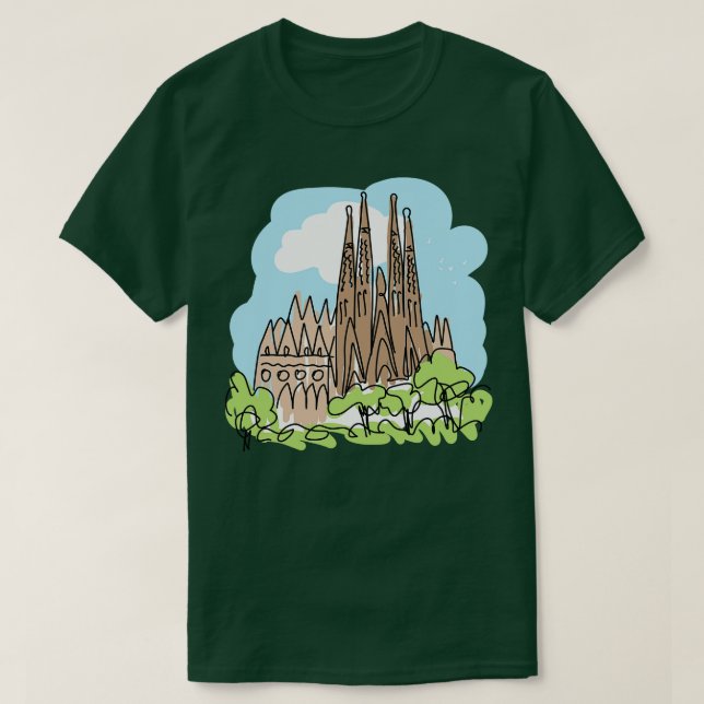 Sagrada Familia T-Shirt (Design vorne)