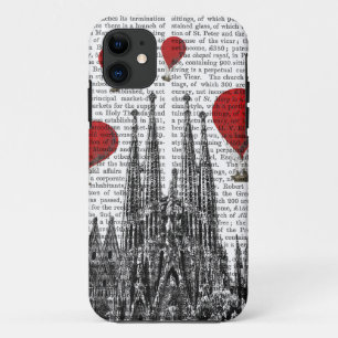 Sagrada Familia und glühende Luft-Ballone Case-Mate iPhone Hülle