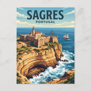 Sagres Festung Portugal Postkarte