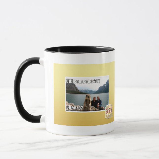 Sagte jemand cheeze? tasse (Links)