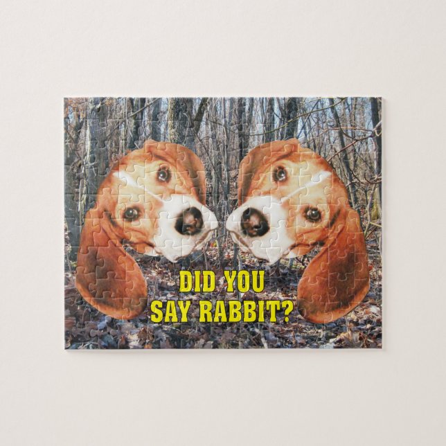 Sagten Sie Kaninchen? Beagle (Horizontal)
