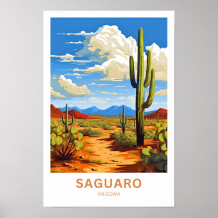 Saguaro Arizona Poster