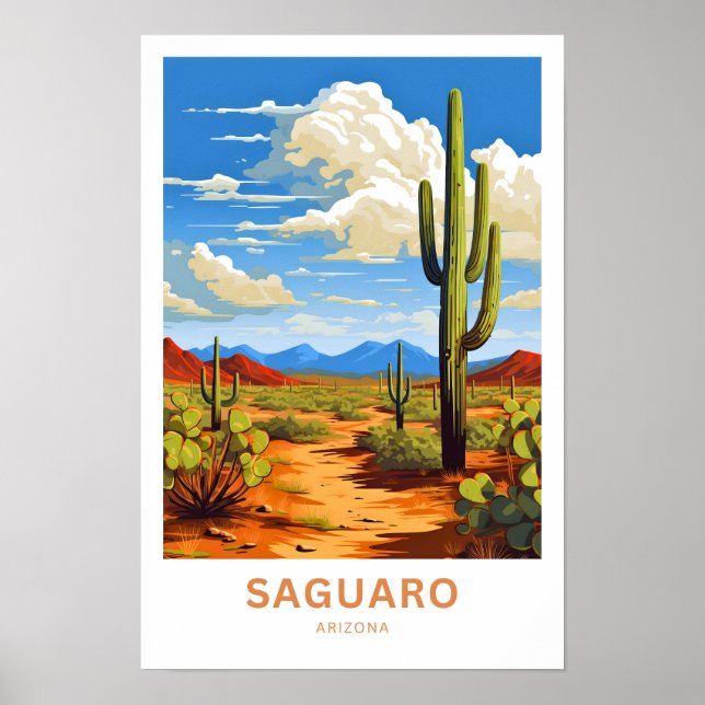 Saguaro Arizona Poster (Vorne)