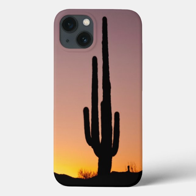 Saguaro Cactus at Sunset Case-Mate iPhone Hülle (Rückseite)