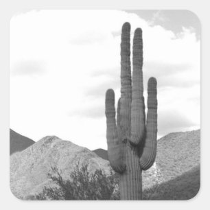 Saguaro Cactus Désert Autocollants personnalisés