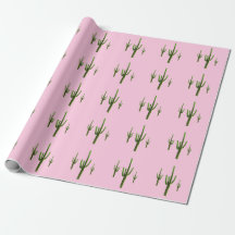 Saguaro Cactus Green Pattern Wüste Pink