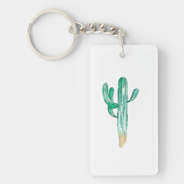 Saguaro Cactus Porte - clé | Recto verso (Devant)