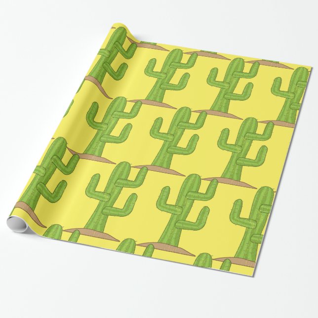 Saguaro Cactus Thunder_Cove Geschenkpapier (Ungerollt)